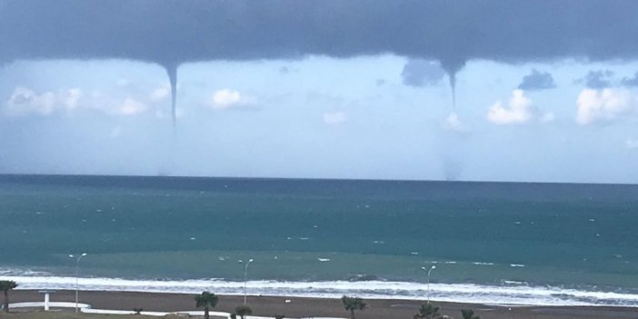 Hatay’da aynı anda 3 hortum oluştu