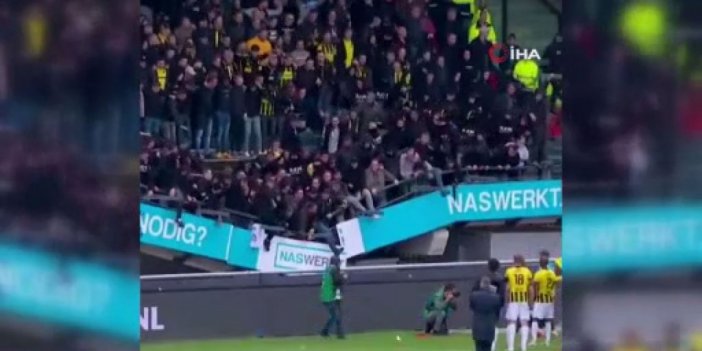 Galibiyet Kutlaması Sırasında Tribün Çöktü