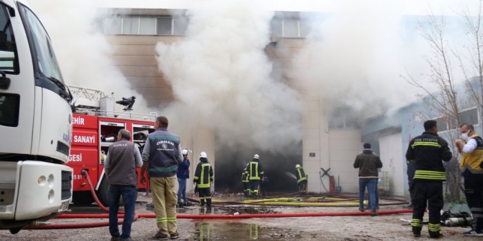Eskişehir OSB’deki yangın kontrol altına alındı