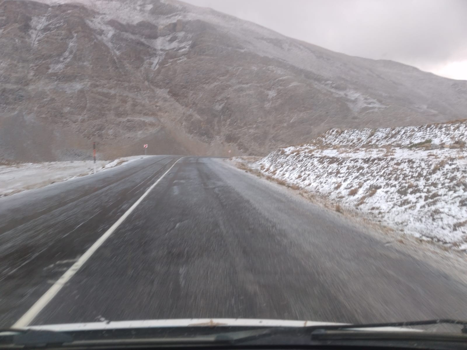 Bahçesaray’da kar yağışı