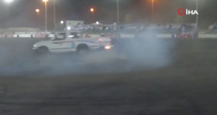 Kuveyt’te drift yarışı düzenlendi