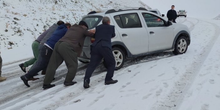Bahçesaray’da kış çilesi erken başladı