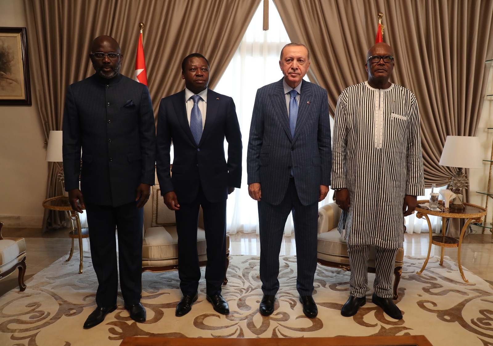 Türkiye, Togo, Burkina Faso ve Liberya’dan dörtlü zirve