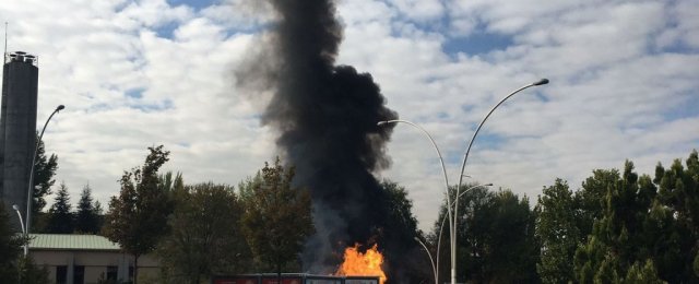 MTA'dan patlama ve yangın açıklaması
