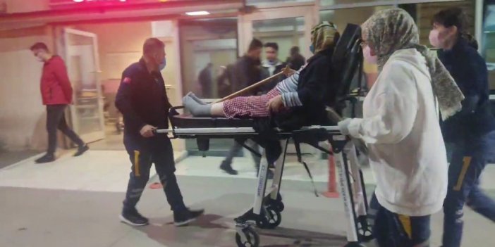 Hastaneye Gitmek İstemeyen Yaşlı Kadın Dehşqet Saçtı