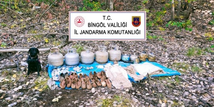 Bingöl’de terör örgütüne ait 2 sığınak imha edildi