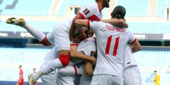 A Milli Futbol Takımı, dünya sıralamasında 39. sıraya yükseldi