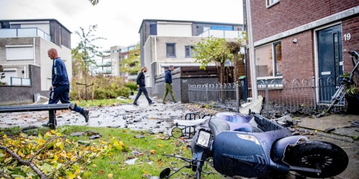 Batı Avrupa’yı şiddetli fırtına vurdu