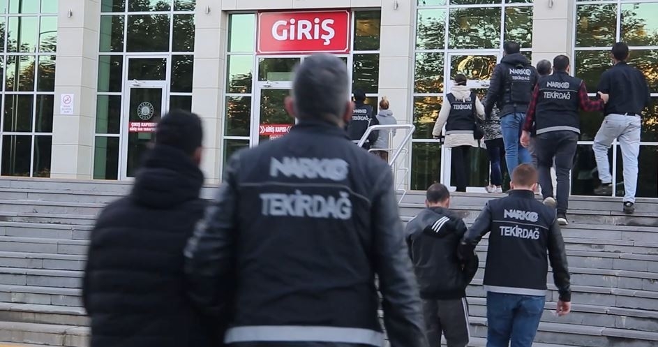 Tekirdağ’da uyuşturucu operasyonu: 70 gözaltı
