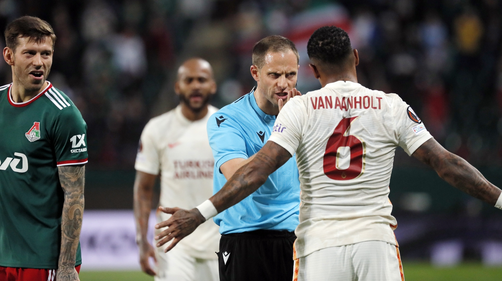 UEFA Avrupa Ligi: Lokomotiv Moskova: 0 - Galatasaray: 0 (ilk Yarı)