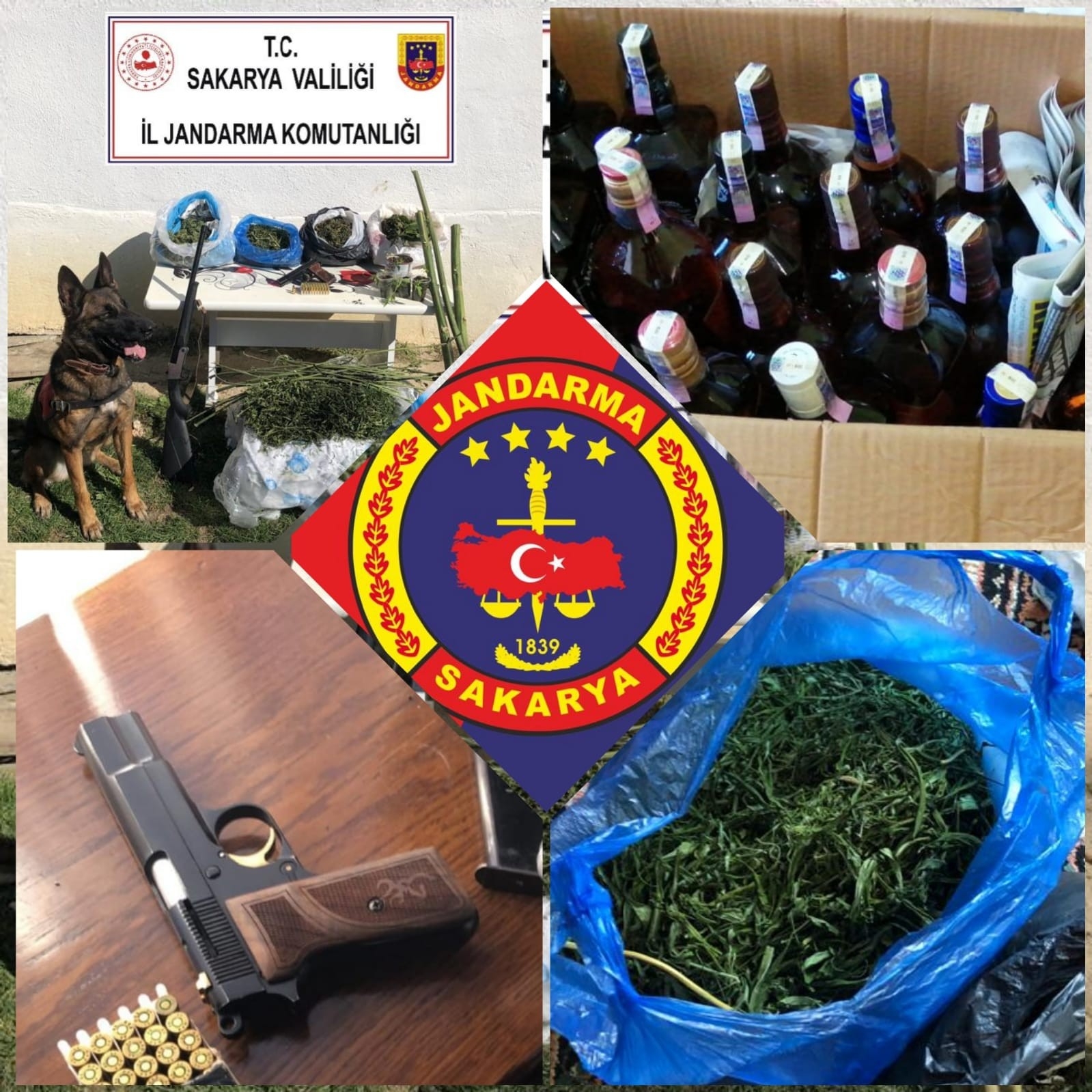 Sakarya’da 21 kilo 100 gram esrar yakalandı: 4 gözaltı