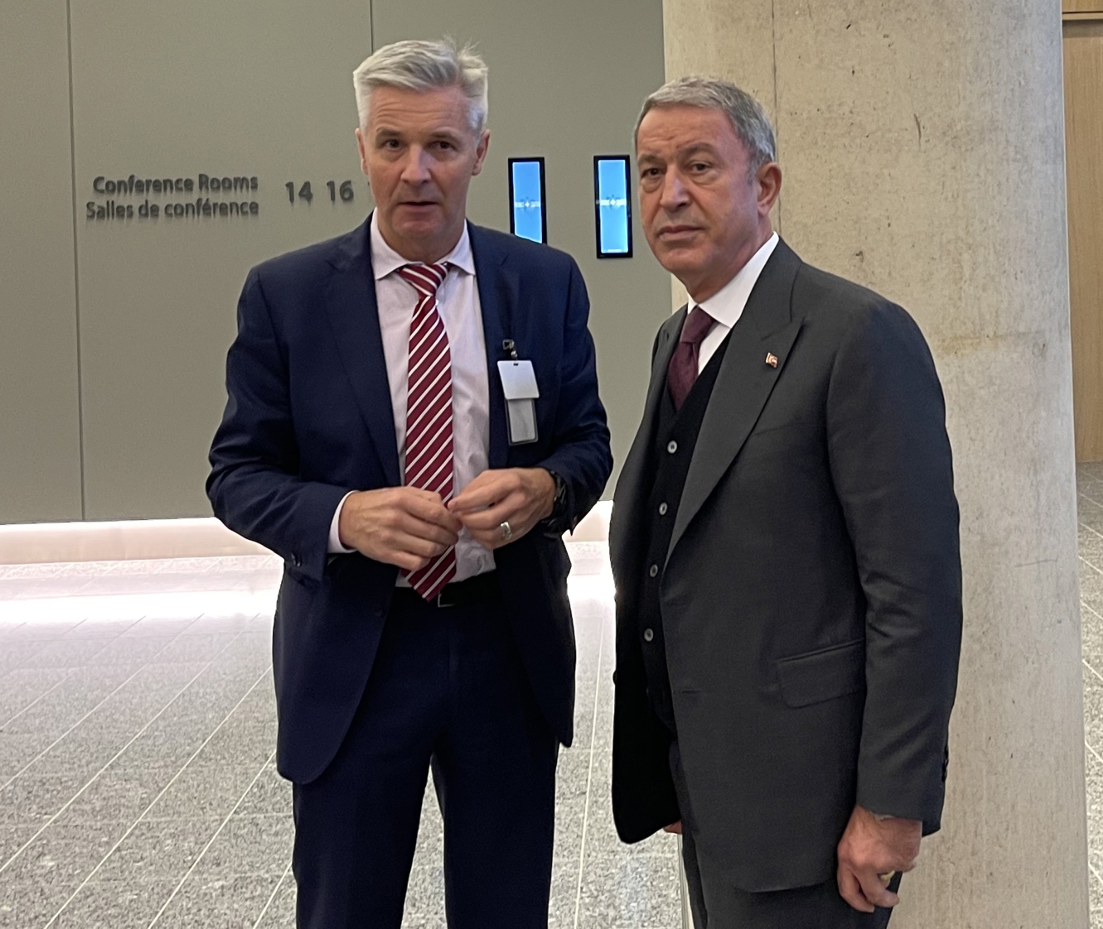 Milli Savunma Bakanı Akar, Letonyalı Ve Macar Mevkidaşlarıyla Görüştü