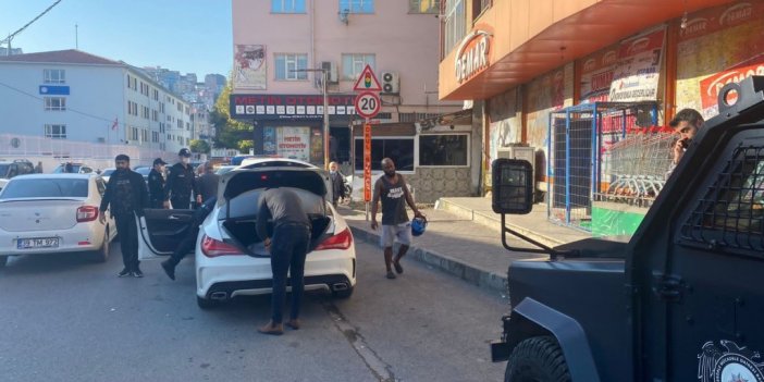 Kağıthane polisinden dar alan uygulaması