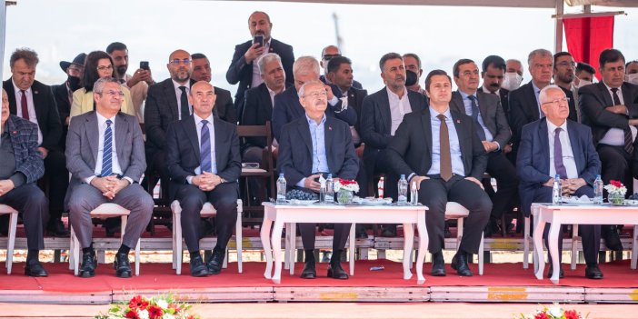 CHP Lideri Kılıçdaroğlu Karabağlar’da 90 milyon liralık tesisin temelini attı
