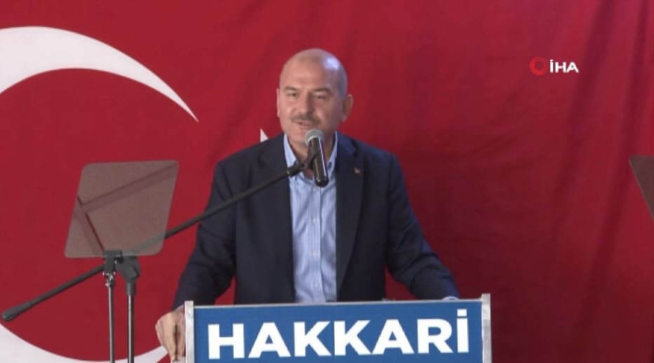 Bakan Soylu Hakkari’de açıklamalarda bulundu