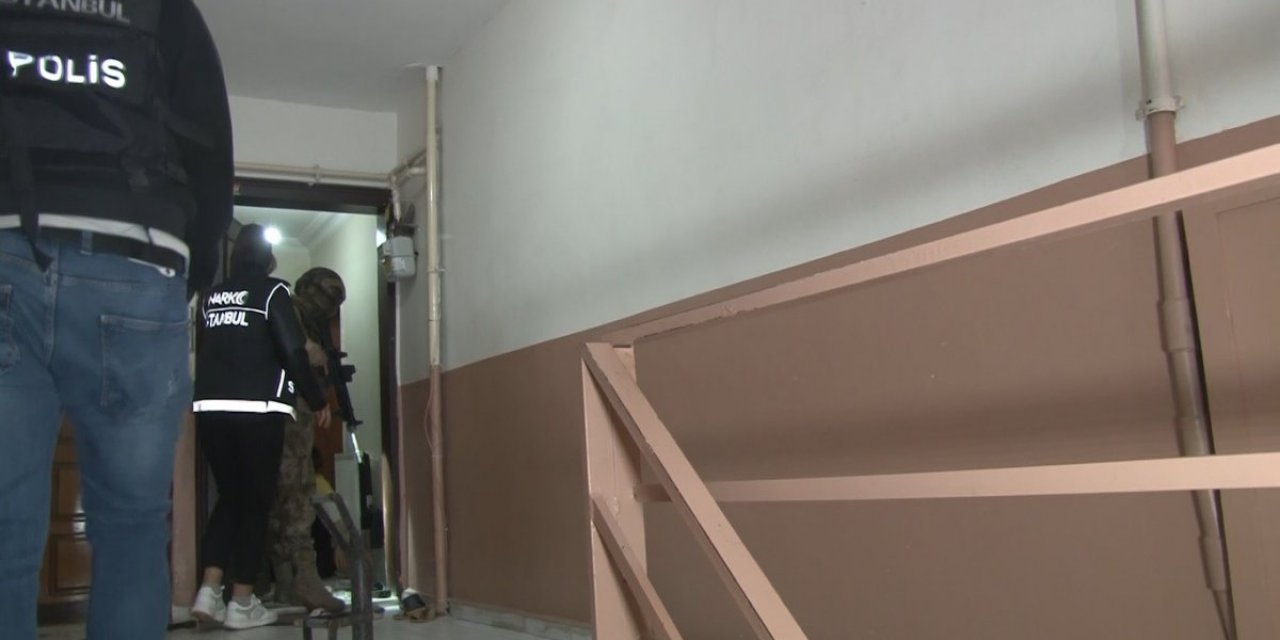 Küçükçekmece'de torbacı operasyonu