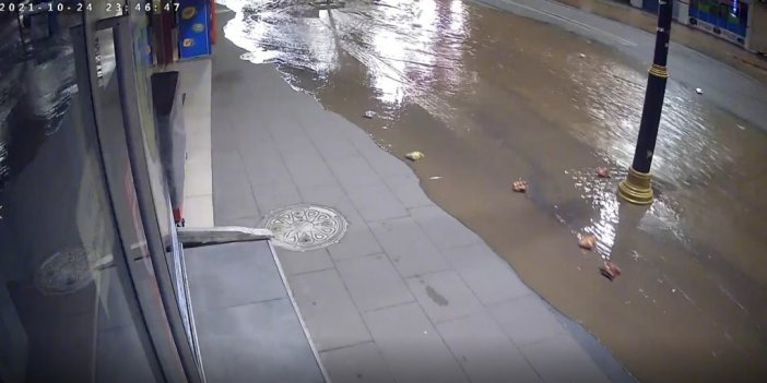 Sivas’ta sel böyle geldi