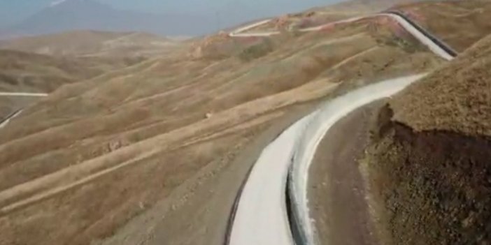 Iğdır tarafından örülen güvenlik duvarı ile artık terör saldırıları yaşanmıyor