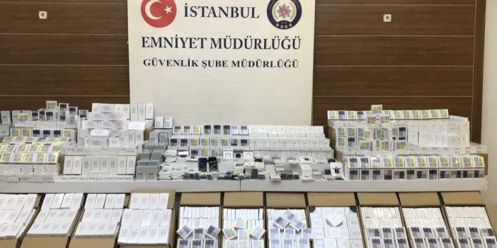 İstanbul’da taklit ürün operasyonu: 84 milyon liralık taklit ürün ele geçirildi