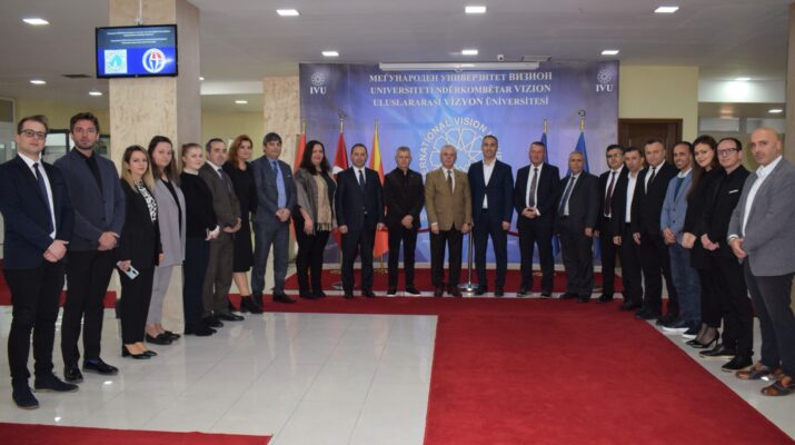 KUZEY MAKEDONYA CUMHURİYETİ BAŞBAKAN 1. YARDIMCISI SN. DR. ARTAN GRUBİ VİZYON’U ZİYARET ETTİ