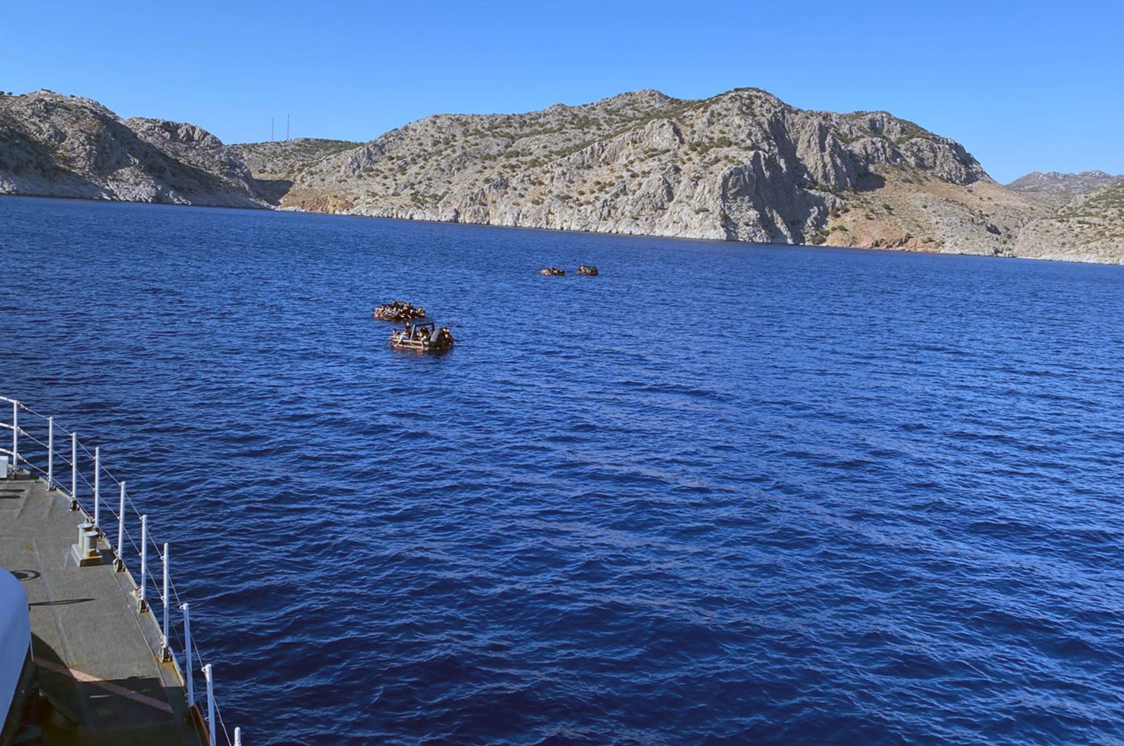 Marmaris’te 94 Düzensiz Gömen Kurtarıldı