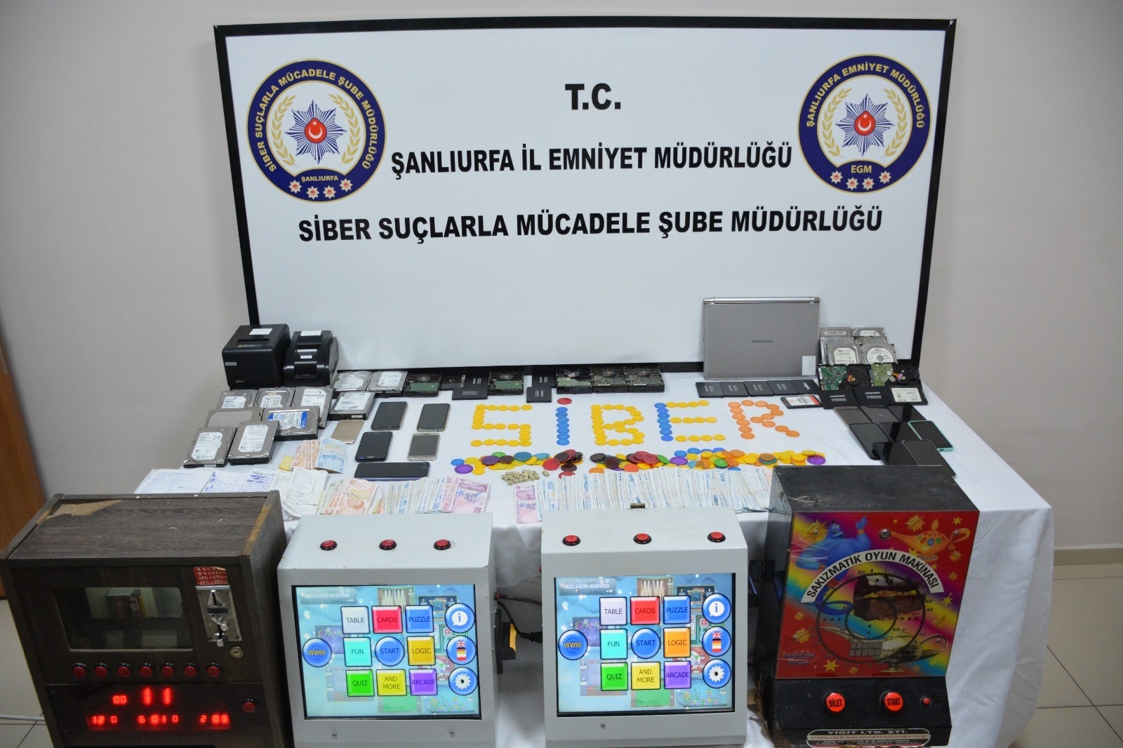 Şanlıurfa’da yasadışı bahis operasyonu