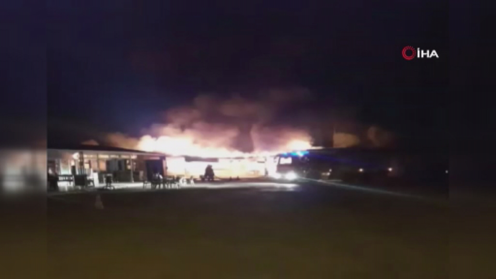 Polatlı Otobüs Terminali’nde yangın