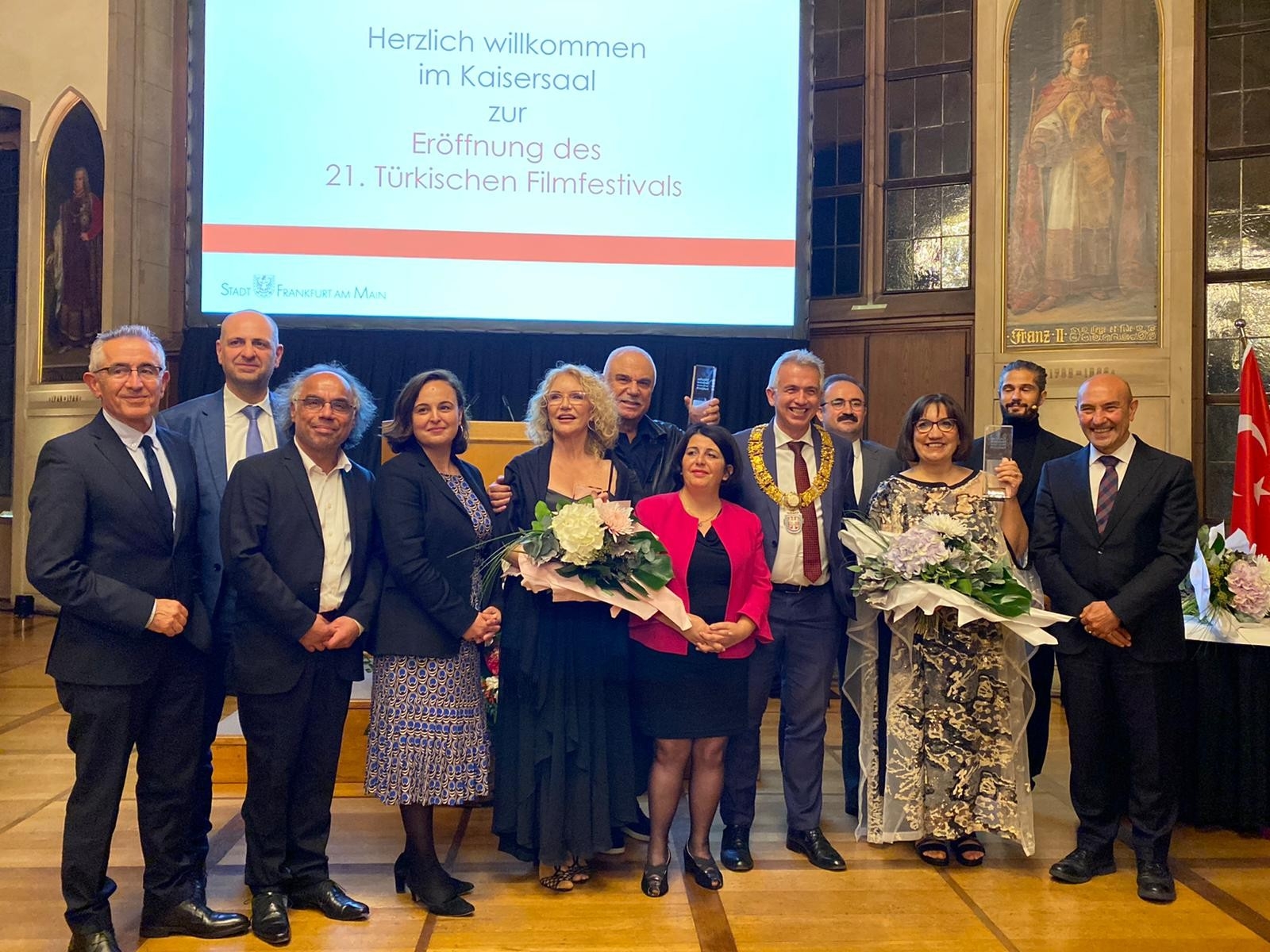 Başkan Soyer, Frankfurt’ta 21. Uluslararası Türk Film Festivalinin Galasına Katıldı