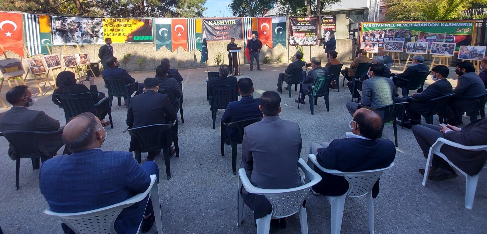 Pakistan Büyükelçiliğinde Keşmir Kara Günü Programı Düzenlendi