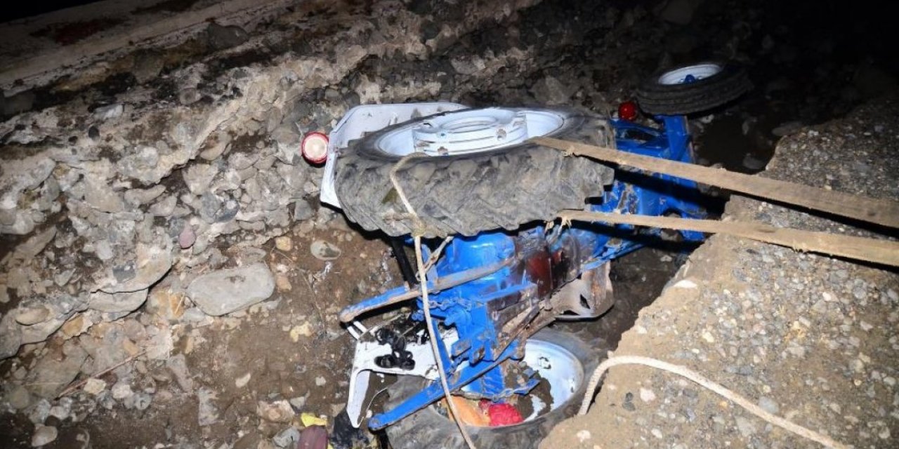 Samsun’da traktör devrildi: 2 ölü