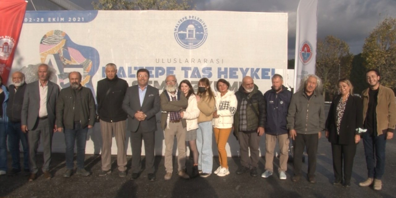 29 Ekim Cumhuriyet Bayramı’nda ‘Uluslararası Taş Heykel Sempozyumu’ Maltepe’de düzenlendi