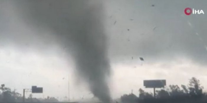 ABD’de dev hortum ortalığı savaş alanına çevirdi