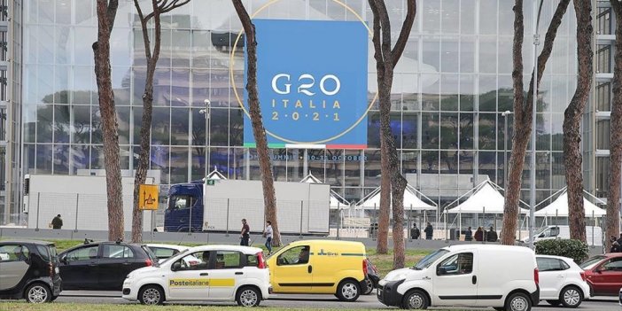 G20 Liderleri Dünyada Öne Çıkan Sorunları Görüşmek Üzere Roma'da Bir Araya Geliyor