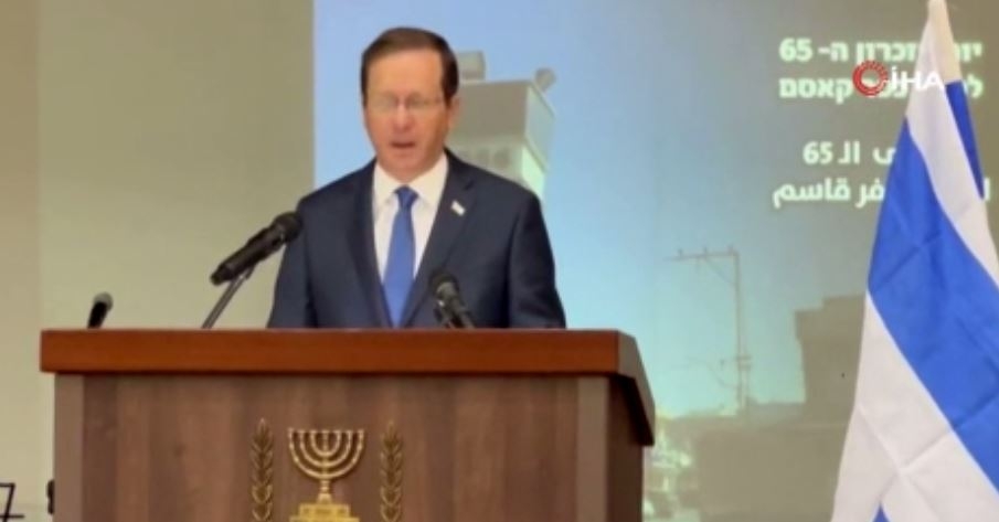 İsrail Cumhurbaşkanı Herzog, Kefr Kasım Katliamı Nedeniyle Özür Diledi