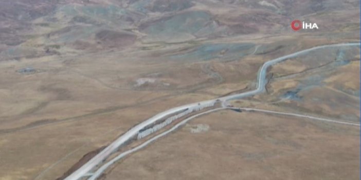Van-İran sınırı güvenlik duvarıyla güçleniyor
