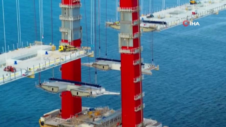 1915 Çanakkale Köprüsü’nde sona gelindi