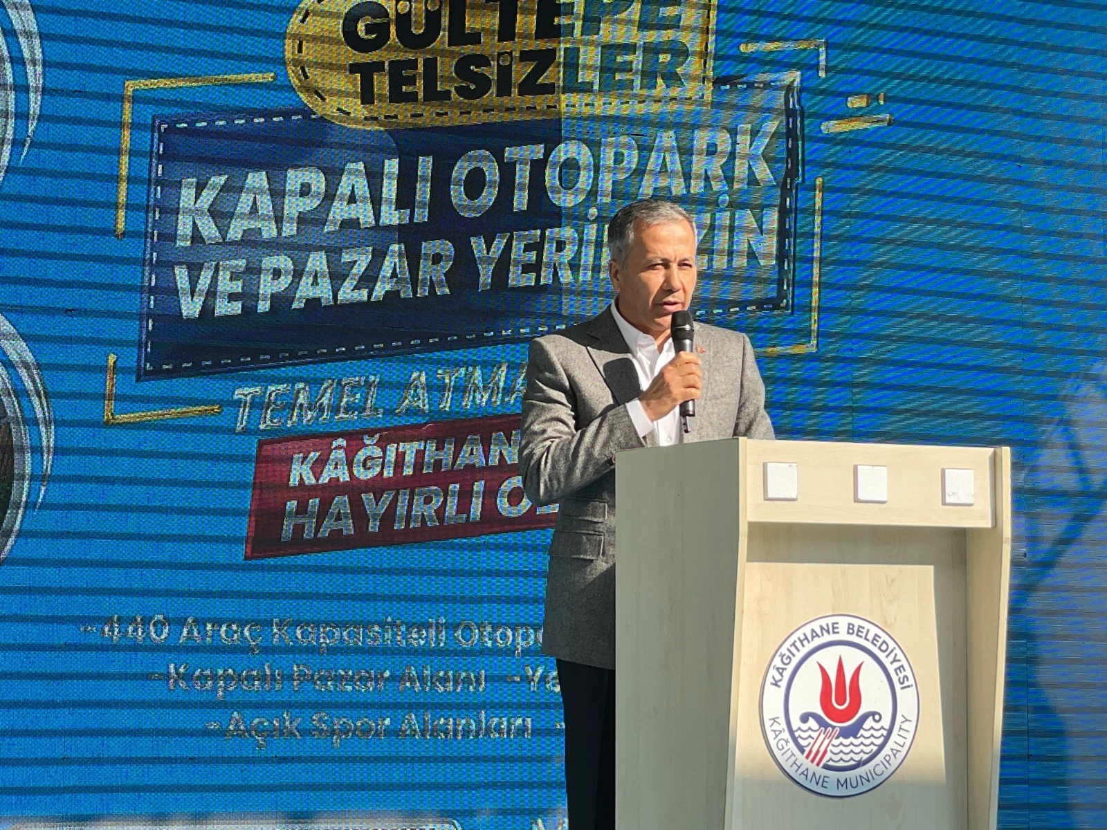 Kağıthane’de Gültepe Telsizler Katlı Otopark ve Pazar Yeri’nin temeli atıldı