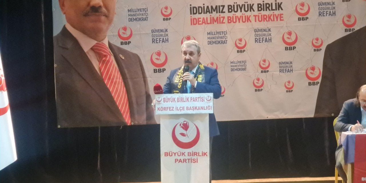 BBP Genel Başkanı Mustafa Destici: Asgari ücret 1 yıllık değil, 6 aylık belirlensin