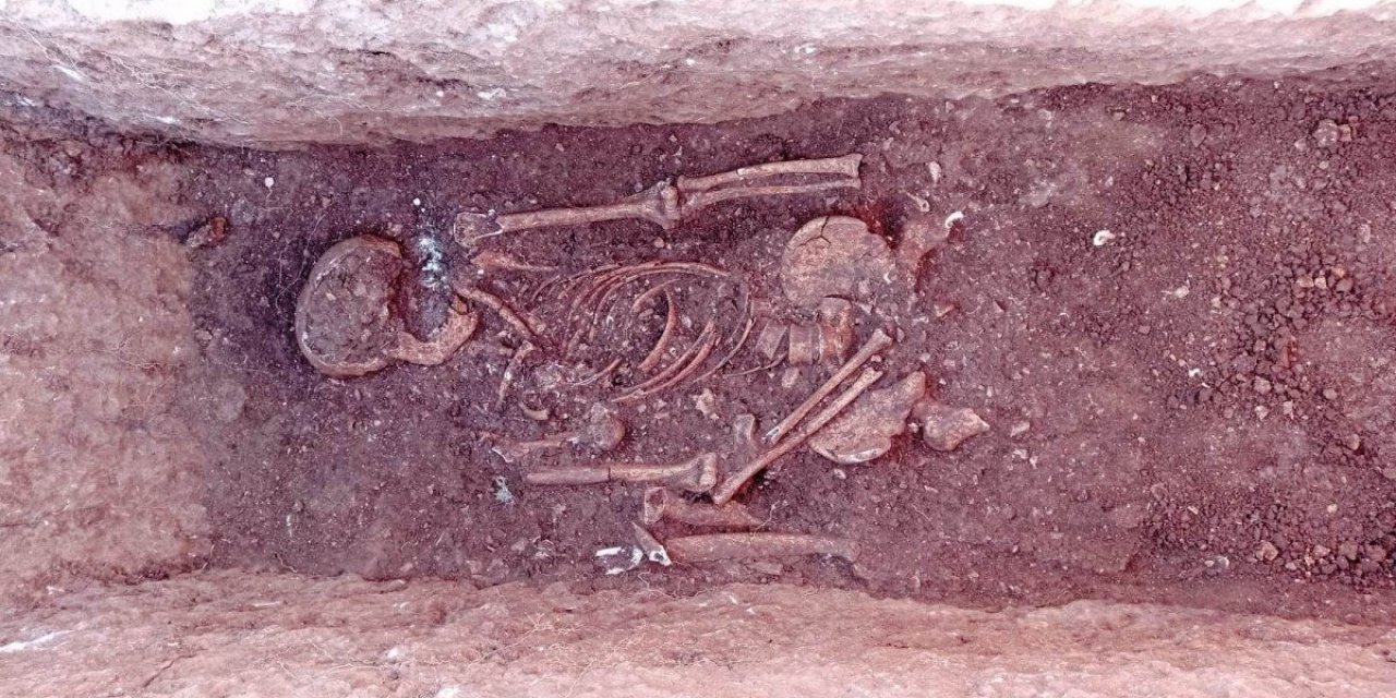 Adıyaman’da, Perre Antik Kenti’nde 1500 yıllık iskelet bulundu