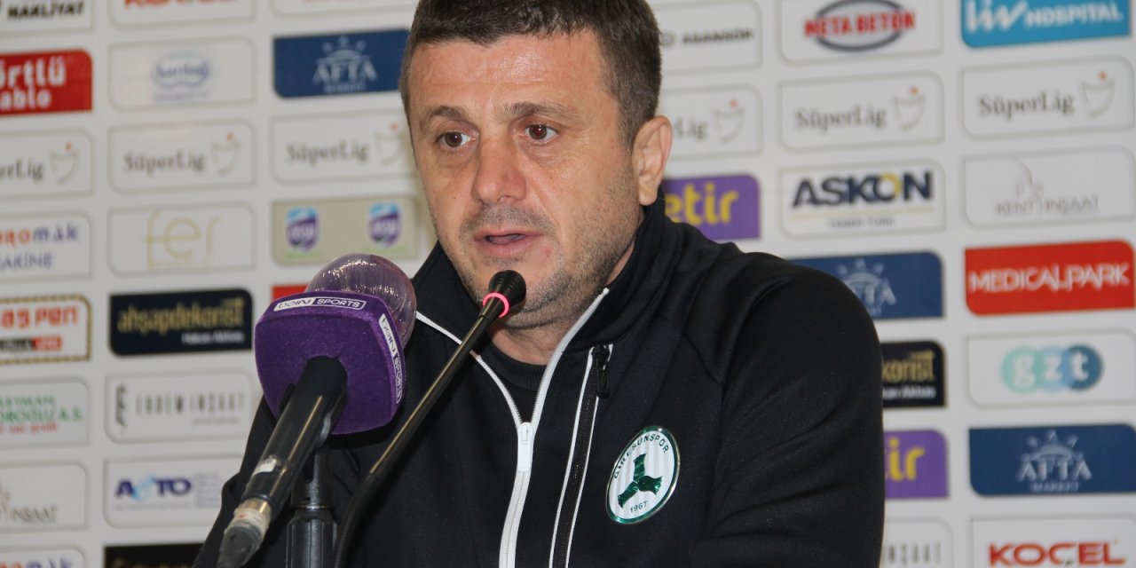 Hakan Keleş: “İkinci yarı yediğimiz gol motivasyonumuzu bozdu”