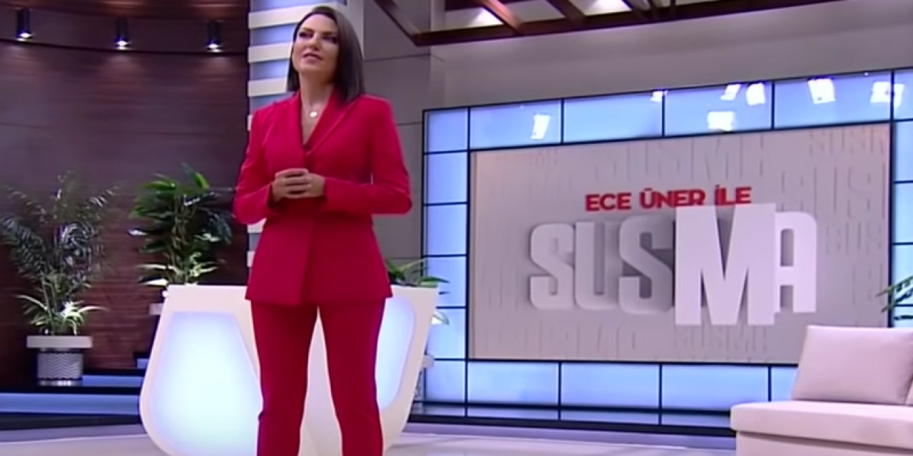 'Ece Üner ile Susma' programında kriz: Fatura yapımcıya kesildi