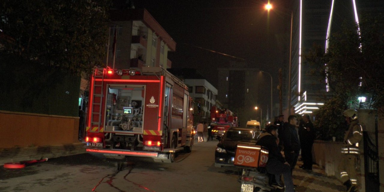 İstanbul'da öğrenci yurdunda çıkan yangın söndürüldü