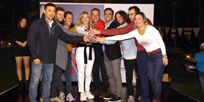 Kuşadası'nda 110 Yelkenci Cumhuriyet İçin Yelken Bastı