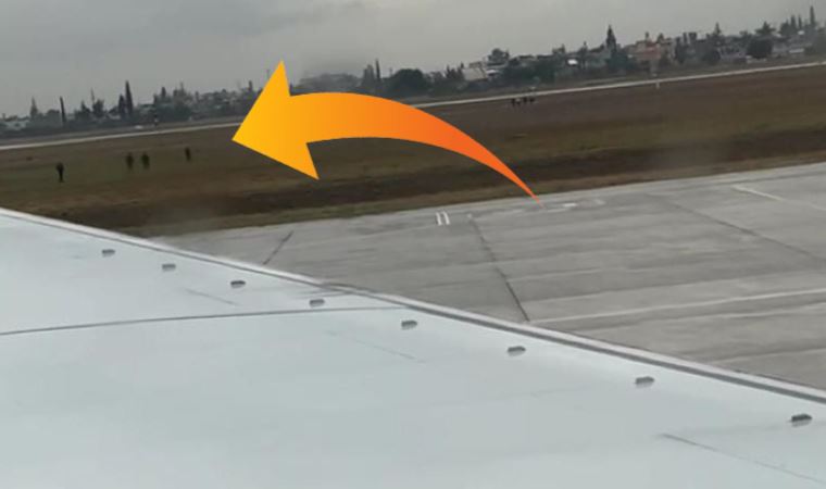 Adana Havalimanı'nda akıllara durgunluk veren olay