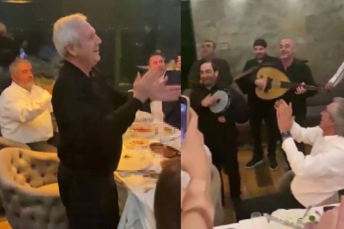 Aziz Yıldırım Doğum Gününde Restoranda Dans Etti, Şarkı Söyledi