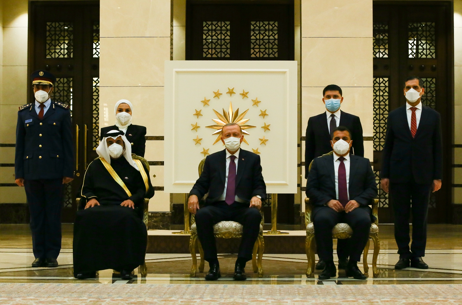 Cumhurbaşkanı Erdoğan, Katar Büyükelçisi Al Thani’yi Kabul Etti