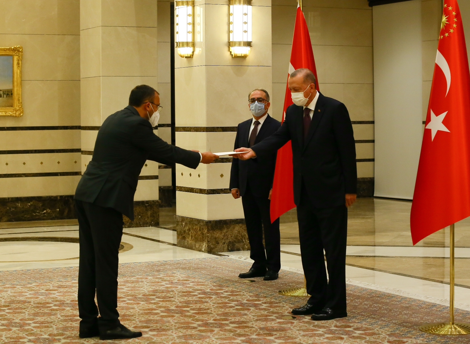 Cumhurbaşkanı Erdoğan, Ukrayna Büyükelçisi Bodnar’ı kabul etti