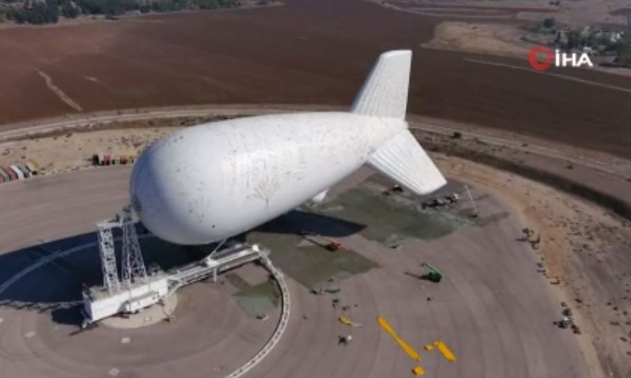 İsrail, ilk gelişmiş hava gözetleme balonu ’HAAS’ı tanıttı