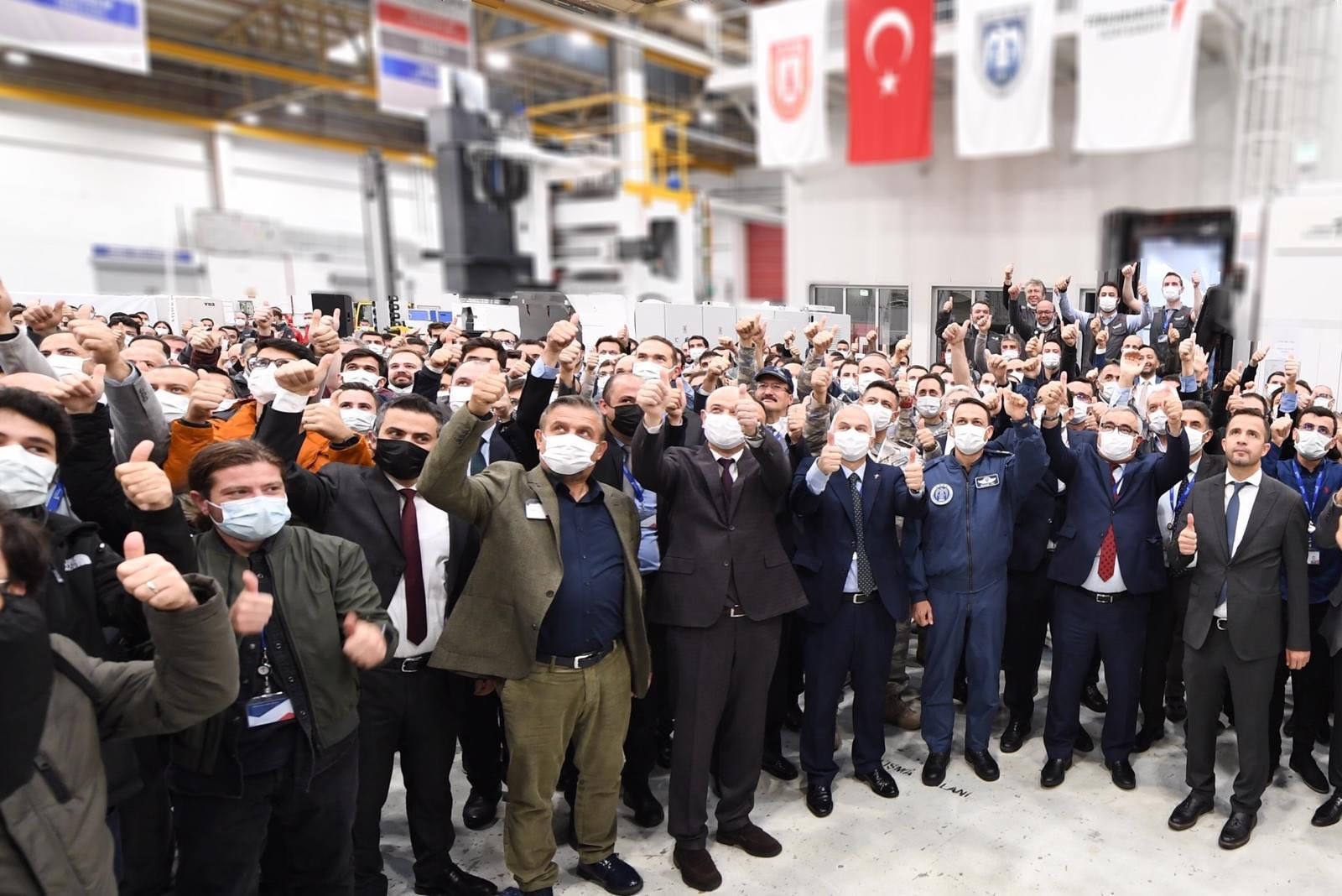 TUSAŞ Milli Muharip Uçağının İlk Parçasını Üretti