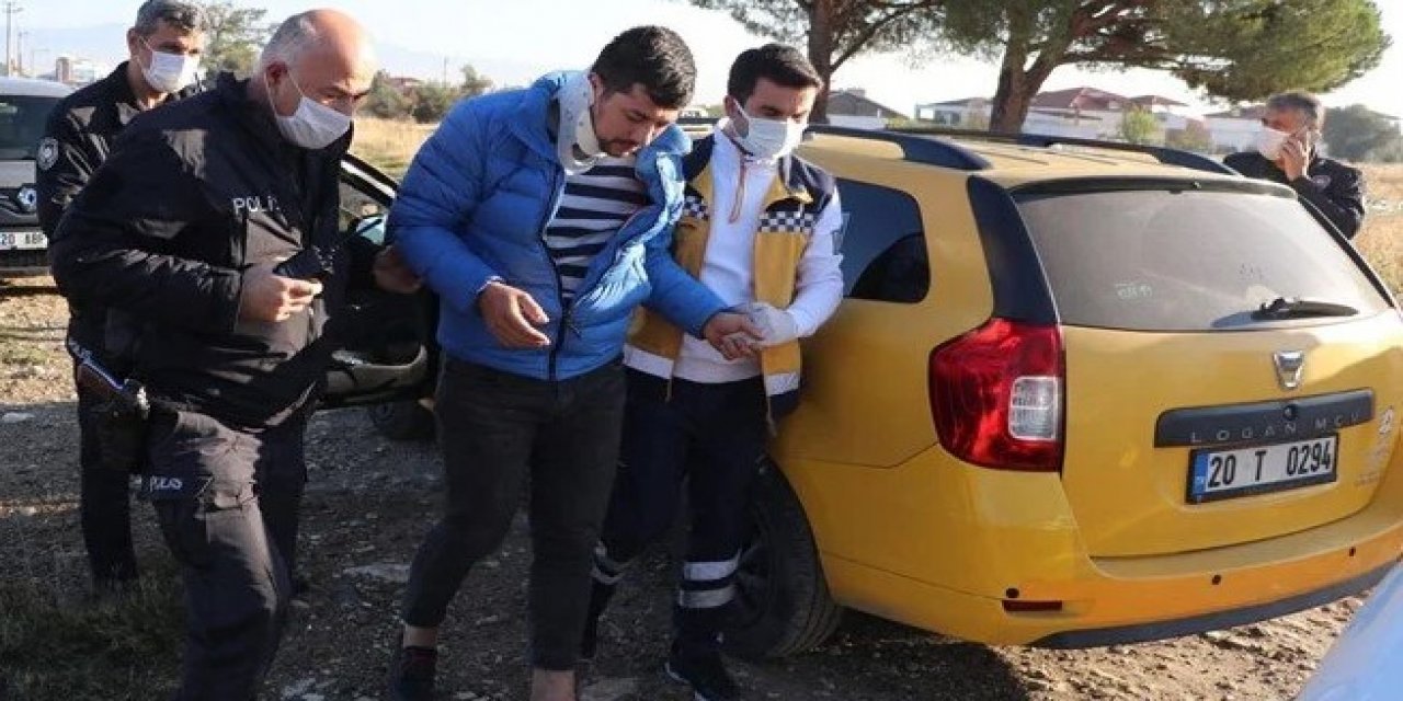 Taksicinin gasp yalanı tutmadı